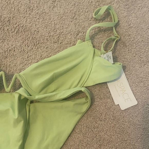 L*Space light green swimsuit! Top & Bottoms sold together! - Picture 9 of 11